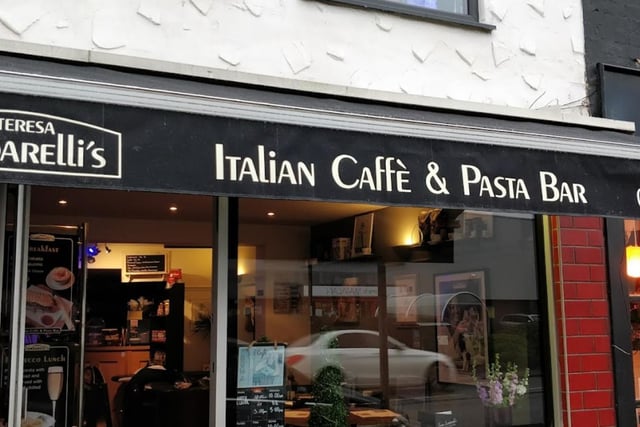 Teresa Lambarelli's, 7 Chatsworth Road, S40 2AH. Rating: 4.8/5 (based on 59 Google Reviews). "Outstanding and authentic Italian cuisine, made with passion by Teresa who conjures up the best Italian food outside of Italy!"