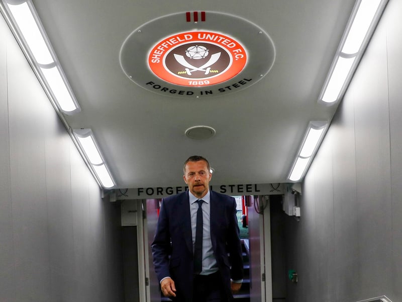 Slavisa Jokanovic walks up the tunnel at Bramall Lane after being unveiled to the media: Darren Staples / Sportimage