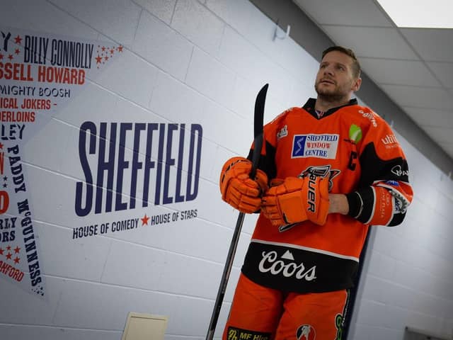 Jonathan Phillips is closing in on 1,000 appearances for Sheffield Steelers