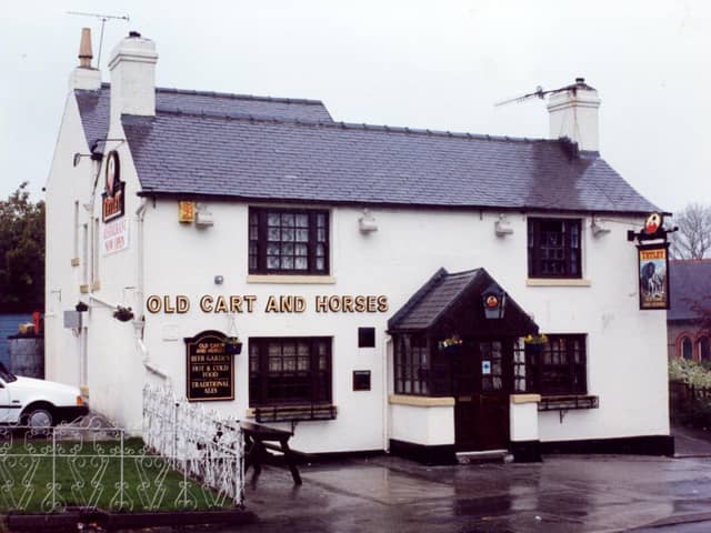 The Old Cart and Horses pub at Wortley Road, High Green, pictured in May 1993