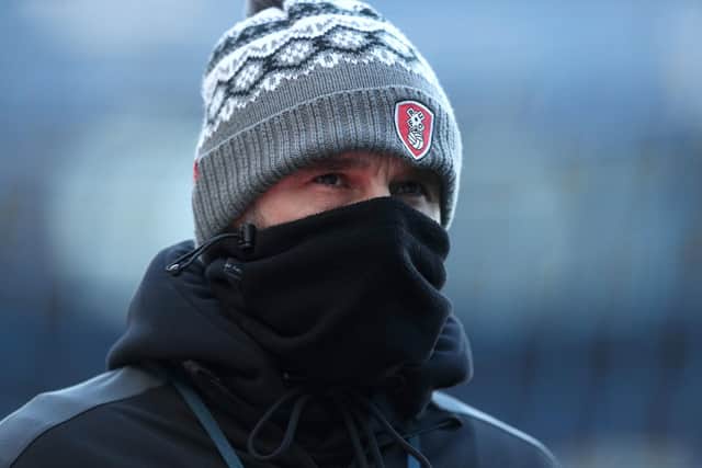 Covid concerned: Paul Warne, manager of Rotherham United (photo by Jan Kruger/Getty Images).