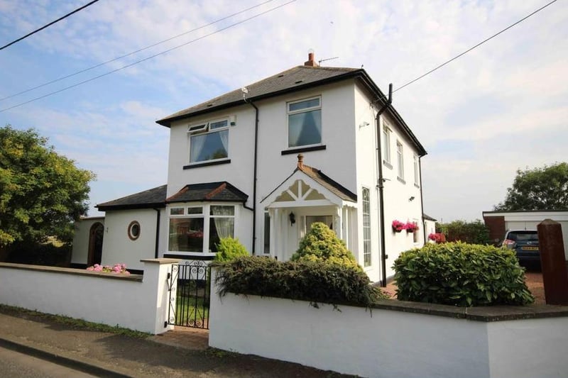 This four bed, detached house is located on Moor Lane and is on the market with Linda Leary Estate Agents for £975,000.
