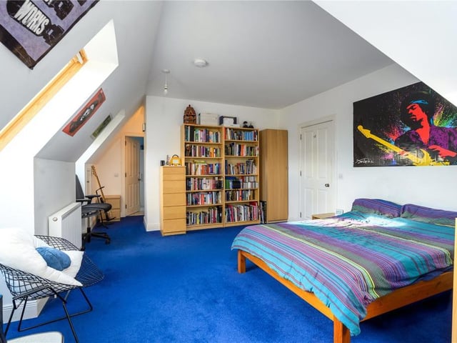 Top floor bedroom.