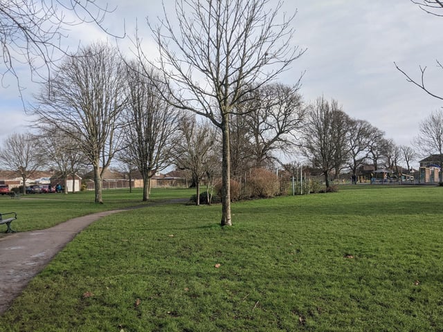 Various paths lead through Blackbrook Park, which is a convenient place for nearby residents to include in a longer walk or just enjoy for a shorter stroll.