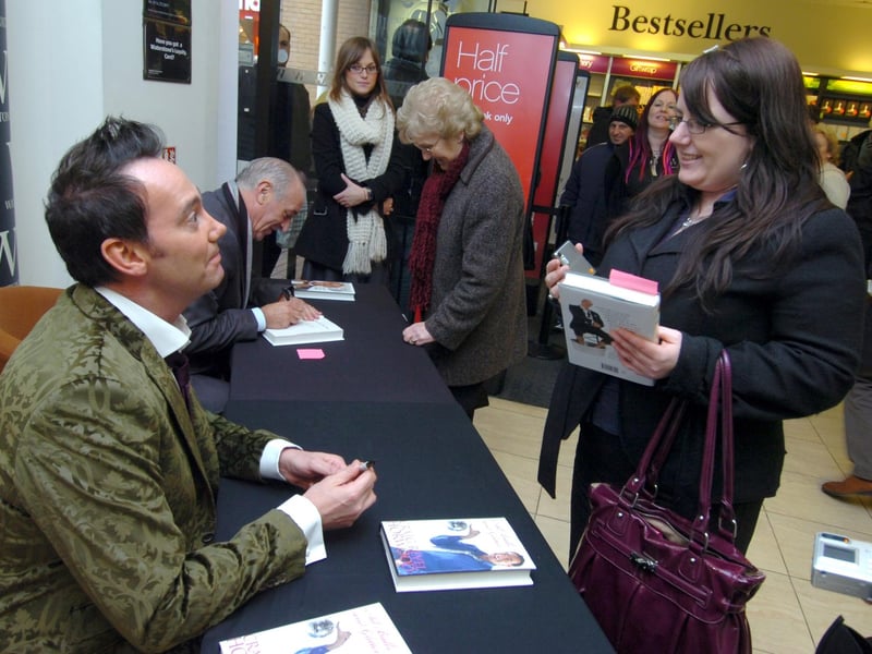Stictly Come Dancing judges Len Goodman and Craig Revel Horwood sign copies of their autobiographies at Waterstones, Sheffield. 30 January 2009