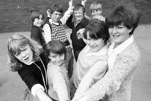 Get your dancing shoes on! It's the Red House School play scheme in 1979.