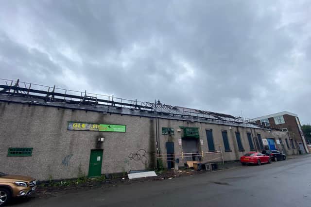 The warehouse in Kelham Island went up in flames in the early hours of Sunday, July 24