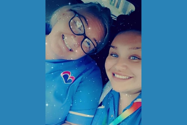 Ash Reay: South Tyneside Rapid Response nightshift girls ... I deserve a medal just for putting up with her.