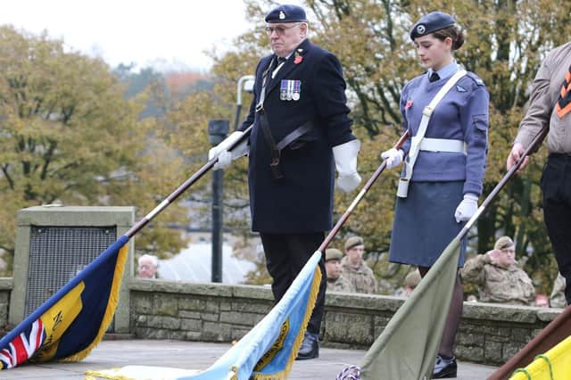 Buxton remembered with a service and parade on Remembrance Sunday.