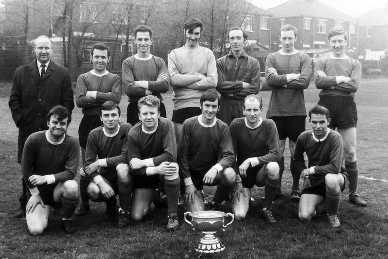 Tinsley Wire FC pictured in 1970 -  picture submitted by Mrs V Nixon