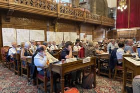 Sheffield Council full council meeting in the Town Hall. Sheffield Council finally approved its long-awaited local plan in a full council meeting yesterday, September 6, following years of delays.