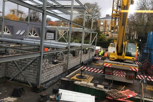 Broomhill school's £3 million on schedule for 2022 completion.