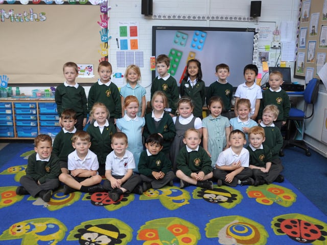Year R Starters 2021 Whiteley Primary School Gull Coppice Whiteley - Owls Class. Picture: Alice Mills