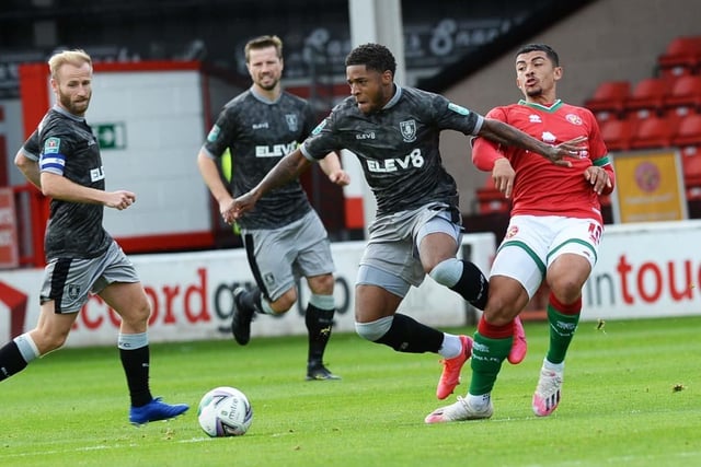 Energetic and hard-working, Harris was Wednesday's biggest threat in the first half but faded offensively. A very 'meh' afternoon for the wing-back.