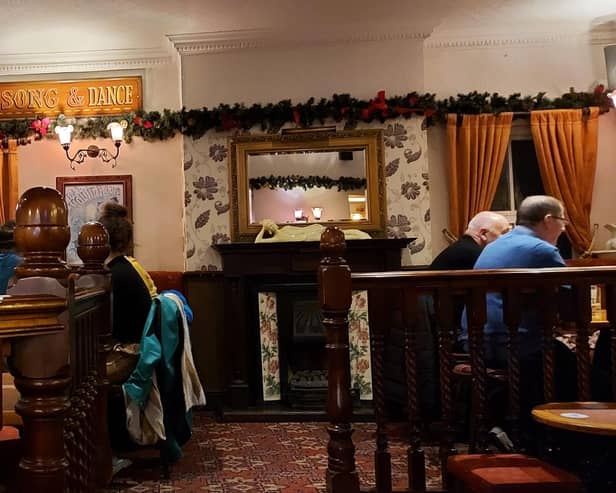 The Red Lion is a cosy traditional pub.