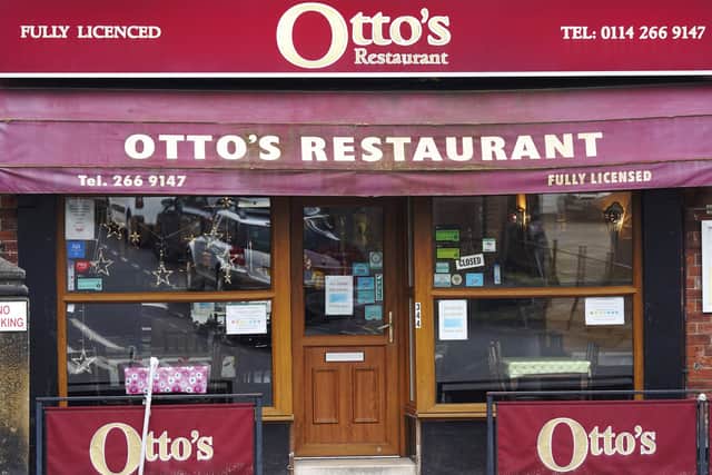 Otto's Restaurant on Sharrowvale Road.Picture Scott Merrylees