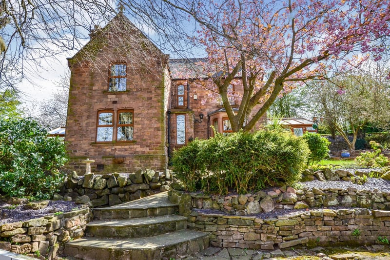 The brochure says: "This property has been beautifully maintained throughout and has some amazing features, including magnificent fireplaces and decorative coving to some rooms."