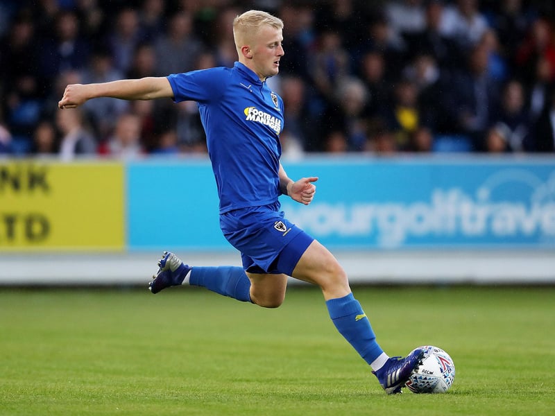 The 19-year-old defender has joined Accrington for an undisclosed fee.
The Dons youth product has agreed a two-year deal.