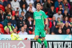 Aaron Ramsdale played for Sheffield United at Doncaster last week: Simon Bellis / Sportimage