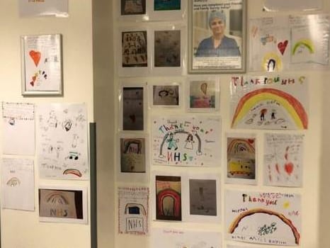 High Oakham Primary School says thank you to hospice workers.