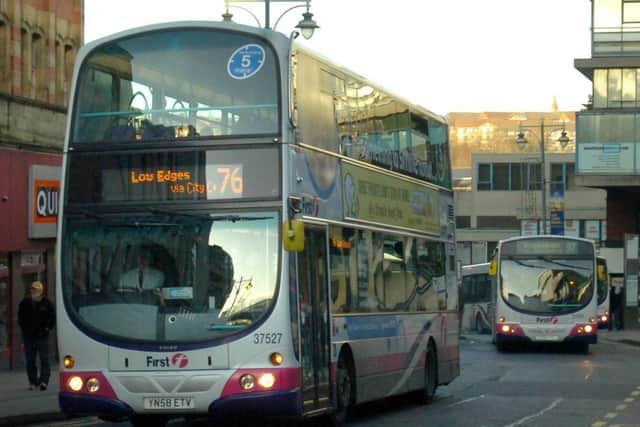 Sheffield bus.
