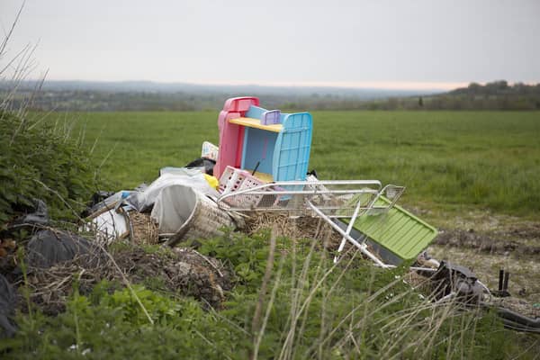 More than 12,000 fly-tipping incidents were recorded across Sheffield during 2020/21 (file pic supplied by Lycetts)