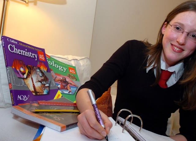 Top student Joy Stainforth from Balby in 2005.