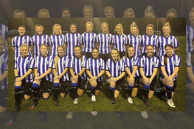 The Sheffield Wednesday Ladies squad for 2021/22.