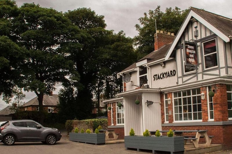 The Stackyard Sunderland, St Cuthbert's Way. The pub is currently serving food in its covered marquee, its Facebook page said, with bookings open for May 17 and after.