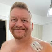 Simon Parish went into cardiac arrest in the car park of IKEA Sheffield two days before Christmas