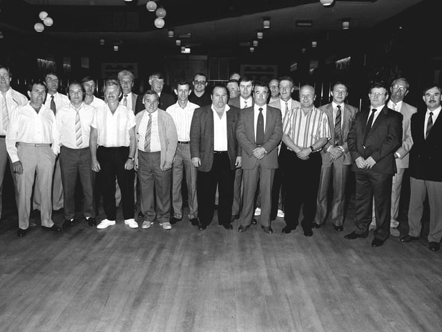 Retired Miners Presentation - can you spot any familiar faces?