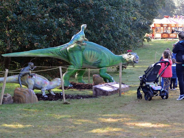 Visitors can scan QR codes to find out more about each species