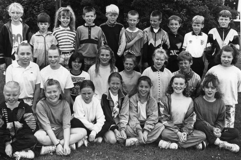 The sport and achievement winners at West Boldon Primary School annual presentation awards in 1991. Are you pictured?