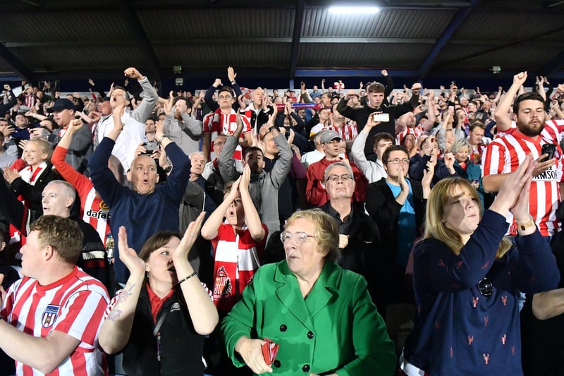 It was nail-biting until the finish but these fans helped Sunderland get over the line in 2019 against Portsmouth.