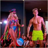Models on the catwalk at Runway Idol 2018, Sheffield's charity fashion show.