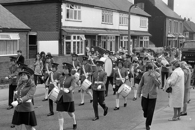 Shirebrook Carnival parade in 1972 - do you remember this?
