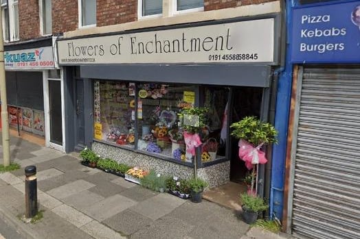 Flowers of Enchantment on Boldon Lane in South Shields has a 4.8 rating from 28 reviews.