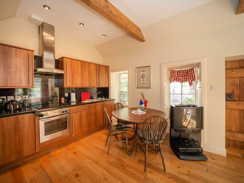 Carriage House - kitchen / living area.