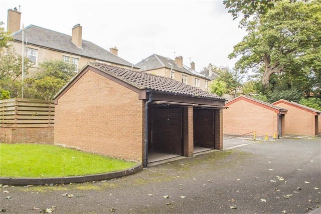 Brick built lock-up garage with concrete floor and pitched roof within Inverleith, part of a detached block within a courtyard of similarly sized garages. Available individually or combined - Offers over £37,500.