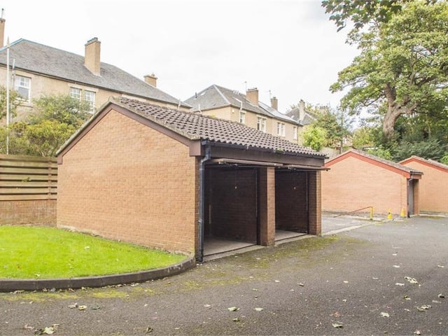Brick built lock-up garage with concrete floor and pitched roof within Inverleith, part of a detached block within a courtyard of similarly sized garages. Available individually or combined - Offers over £37,500.