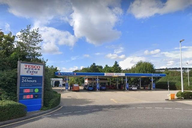 Tesco Extra, on Clement Atlee Way, are currently selling petrol for 138.9p a litre.