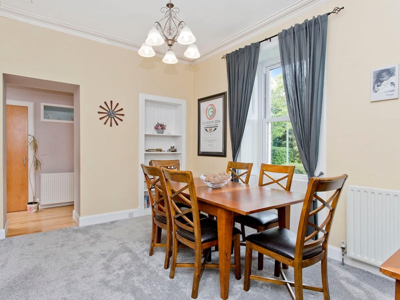 Dining space.