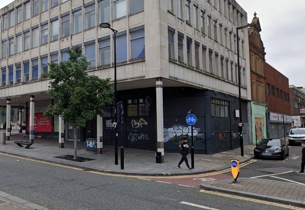 Although the building is still there, Shamus O'Donnell's and Nelson's are now longer on the site on Furnival Gate, pictured in 2021. Picture: Google street view