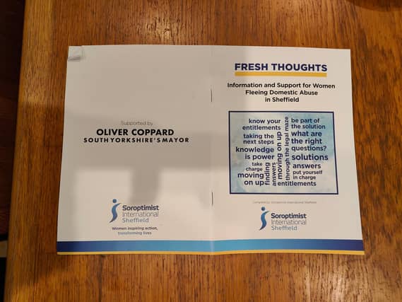 A most useful booklet for women escaping abuse.
