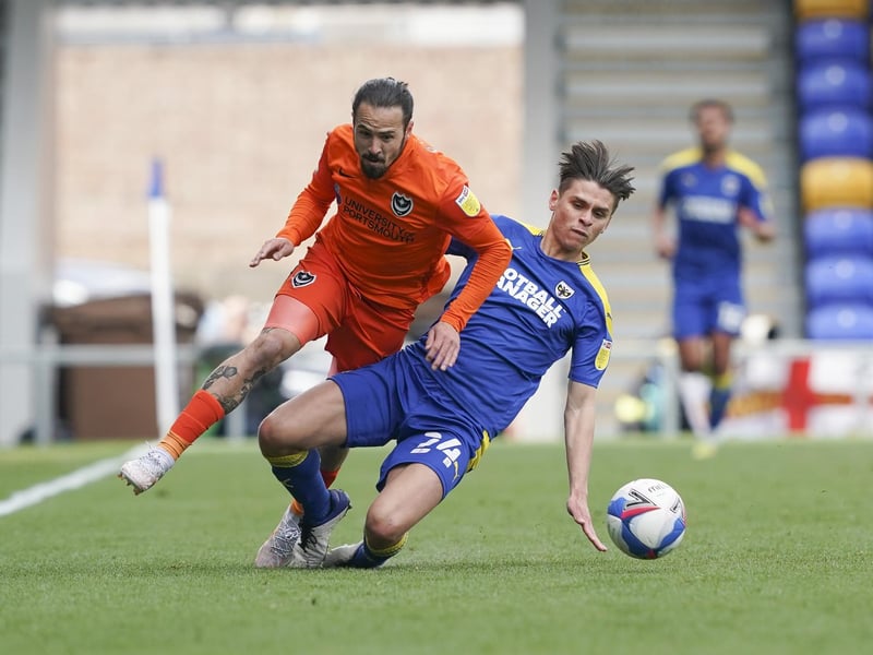 Ryan Williams is fouled by George Dobson.