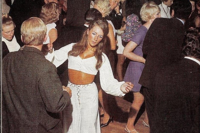 Dancing at the Fiesta nightclub in Sheffield, as featured in Neil Anderson's Dirty Stop Outs guide to the venue