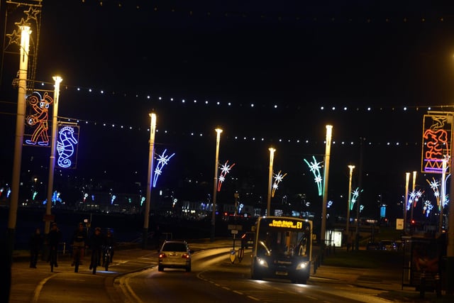Although the Festival of Light at Roker Park is ticketed, the illuminations, which span the length of the seafront, are free and will be shining brightly throughout the festive season.