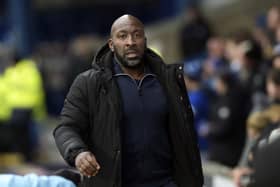Darren Moore says Sheffield Wednesday don't want objects thrown towards the pitch. (Steve Ellis)