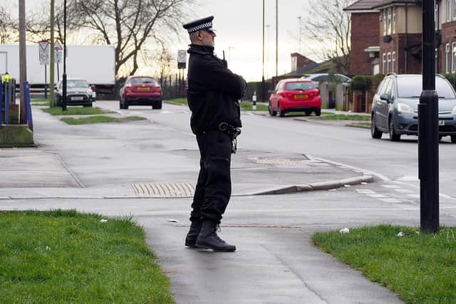 Police operation in Sheffield