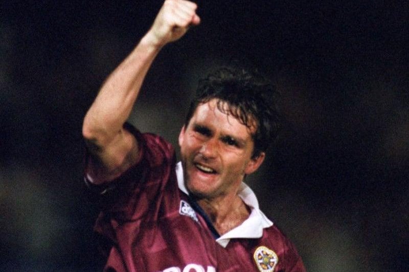 A firm fans favourite, the winger had two spells at Tynecastle, meaning his time in Maroon spanned over a decade. Colquhoun scored 66 goals during his time at Hearts - simply superb from a winger.